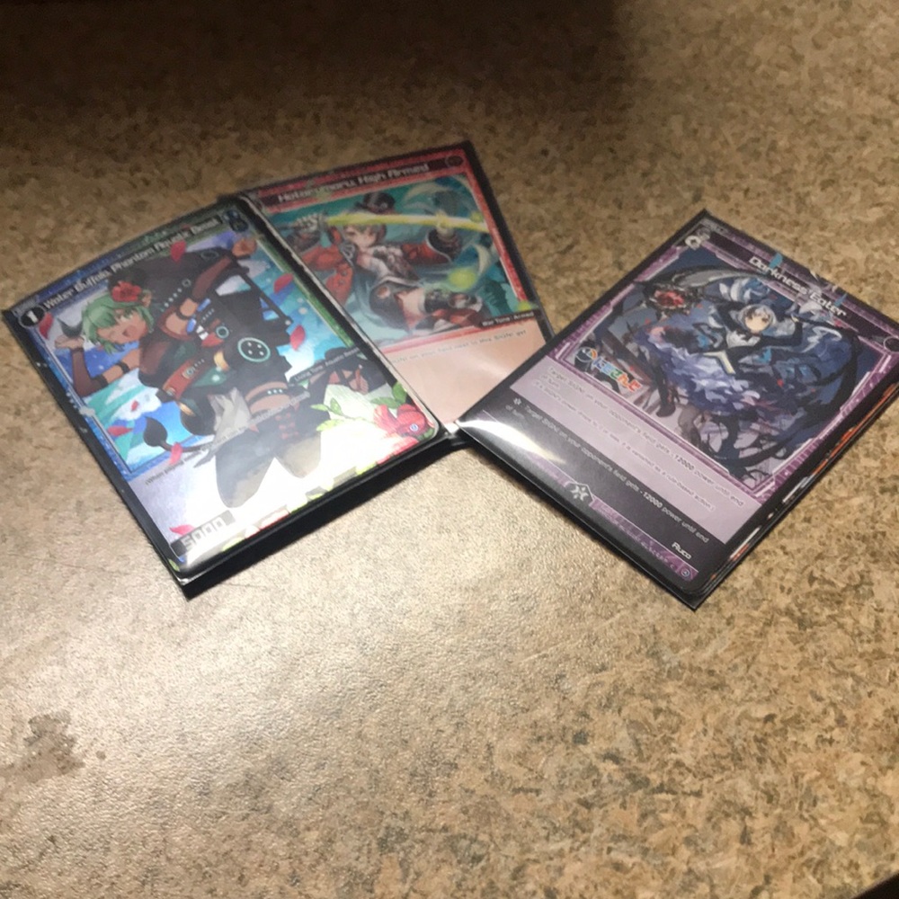 Anime Japanese trading cards